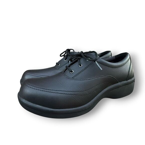 Worx By Red Wing Women’s Leather Safety Steel Toe Sneakers F2413-11 Size 9 Wide - Picture 3 of 13